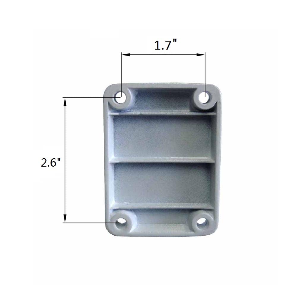 1 Inch Aluminum Wall Mount Flag Pole Bracket P944