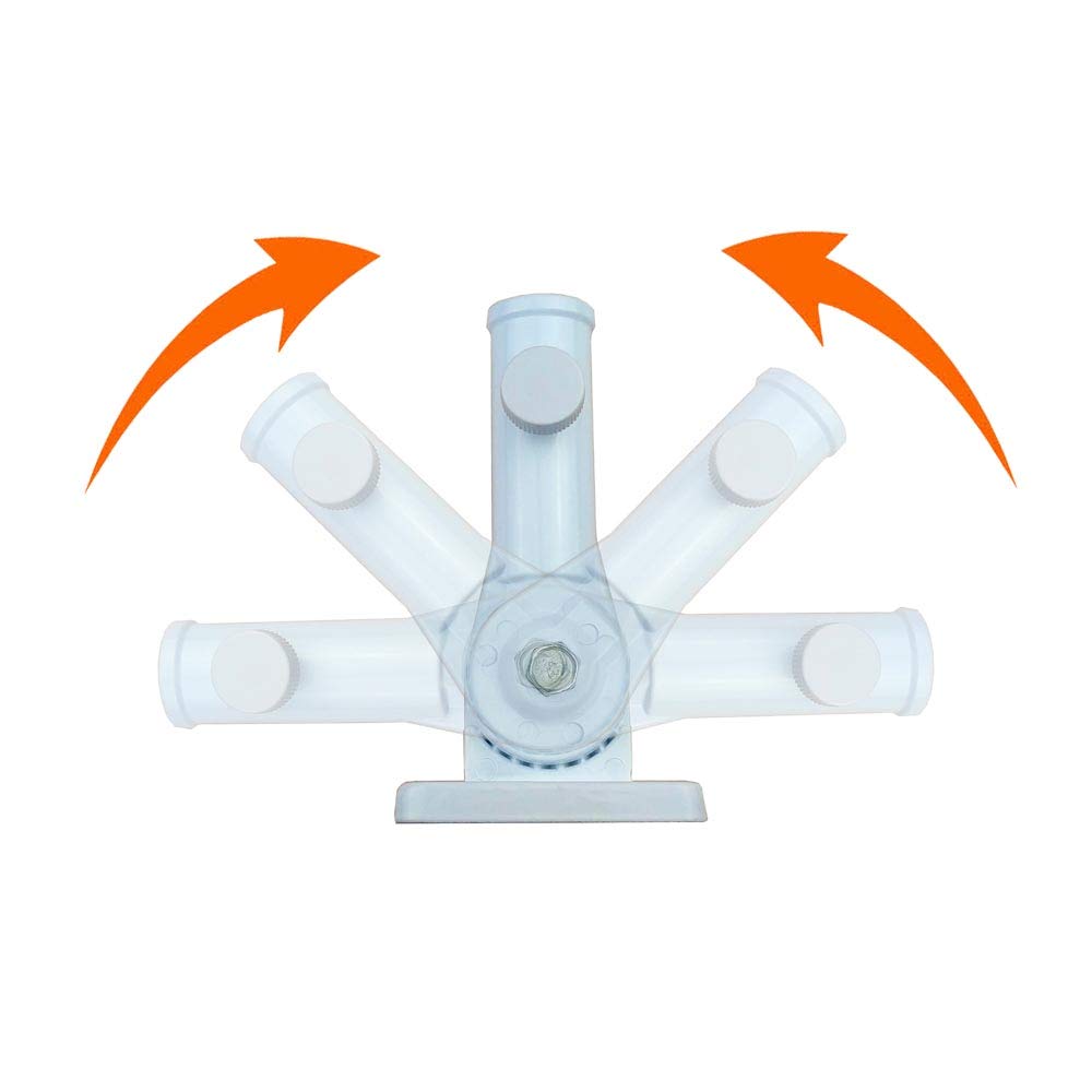 1 Inch Aluminum Wall Mount Flag Pole Bracket P944