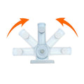 1 Inch Aluminum Wall Mount Flag Pole Bracket P944