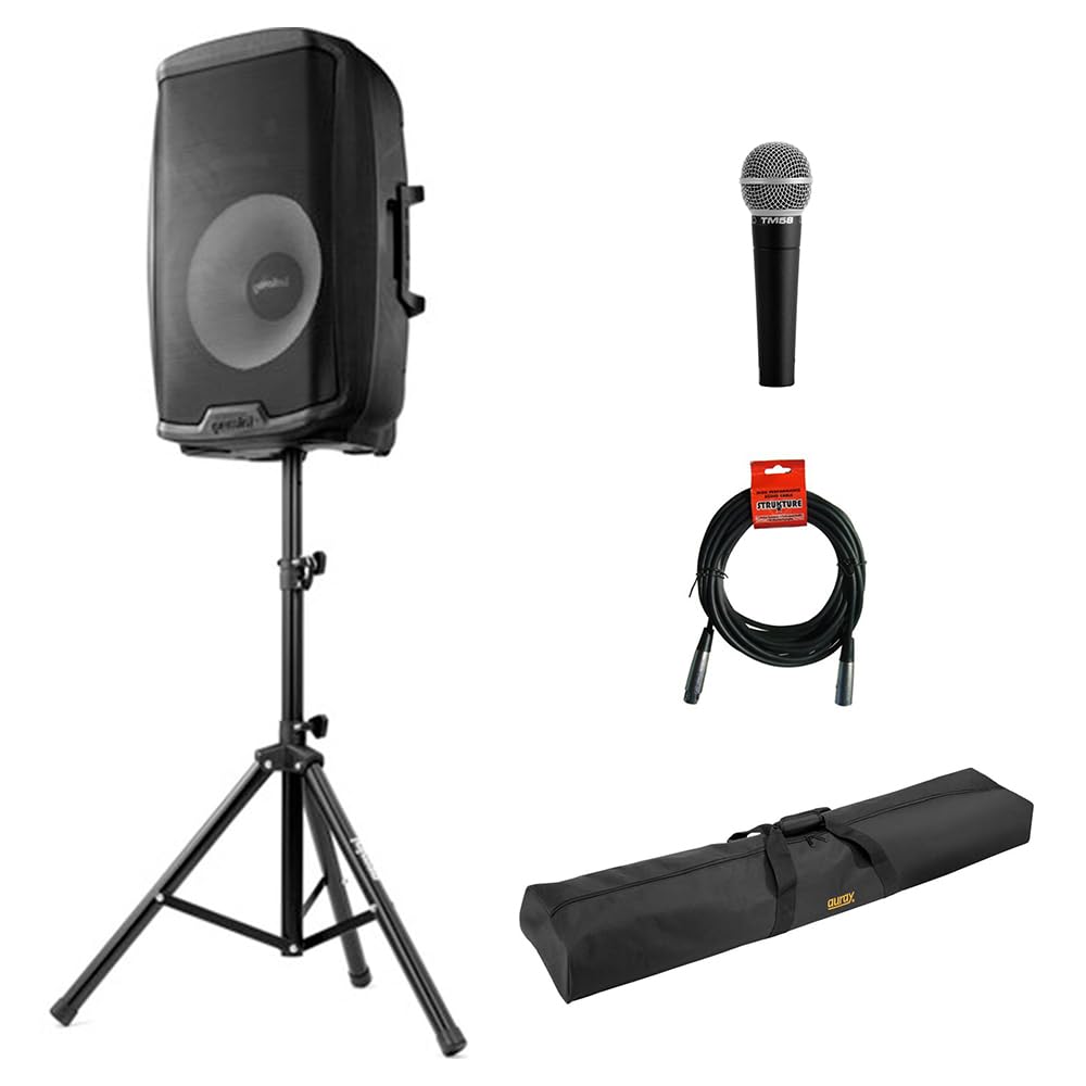 2000W 15" Active Bluetooth Loudspeaker with Stand & Mic X327706