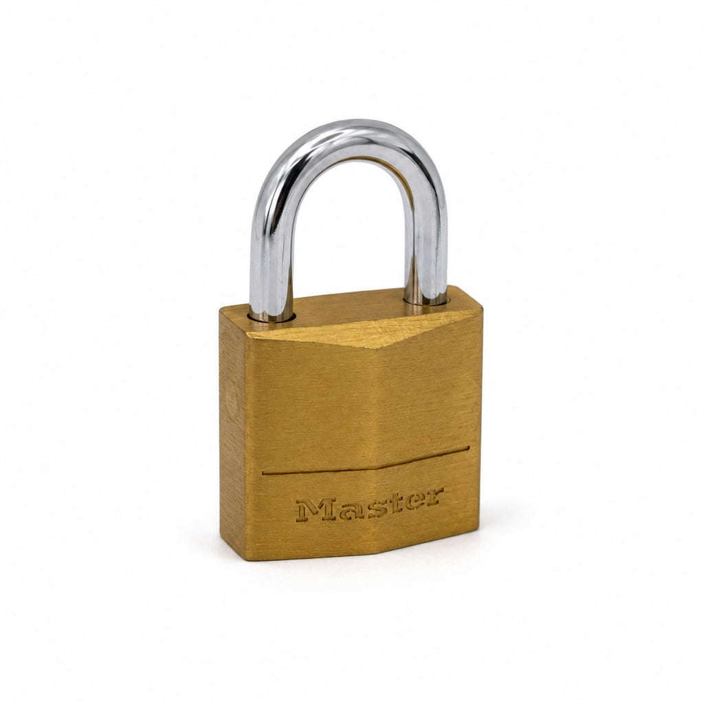 Solid Brass Padlock, 3/4 in. Wide O262211