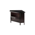 Corner TV Stand up to 27" Espresso H656