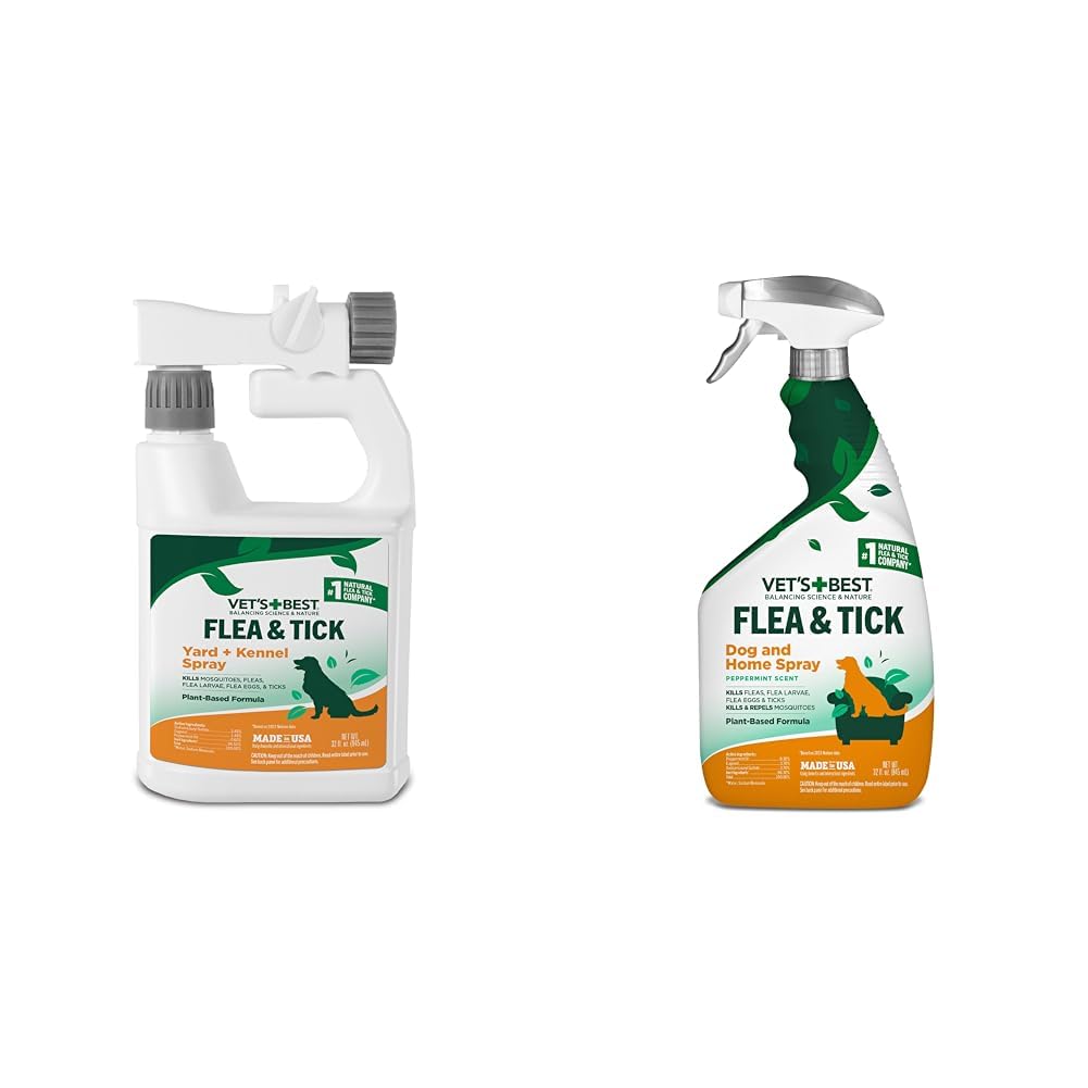 Flea and Tick Spray Bundle, 32 oz G91036