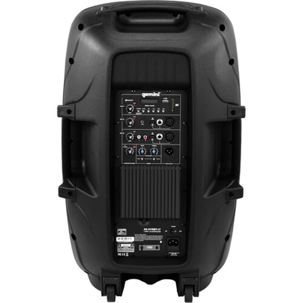 2000W 15" Active Bluetooth Loudspeaker with Stand & Mic X327706