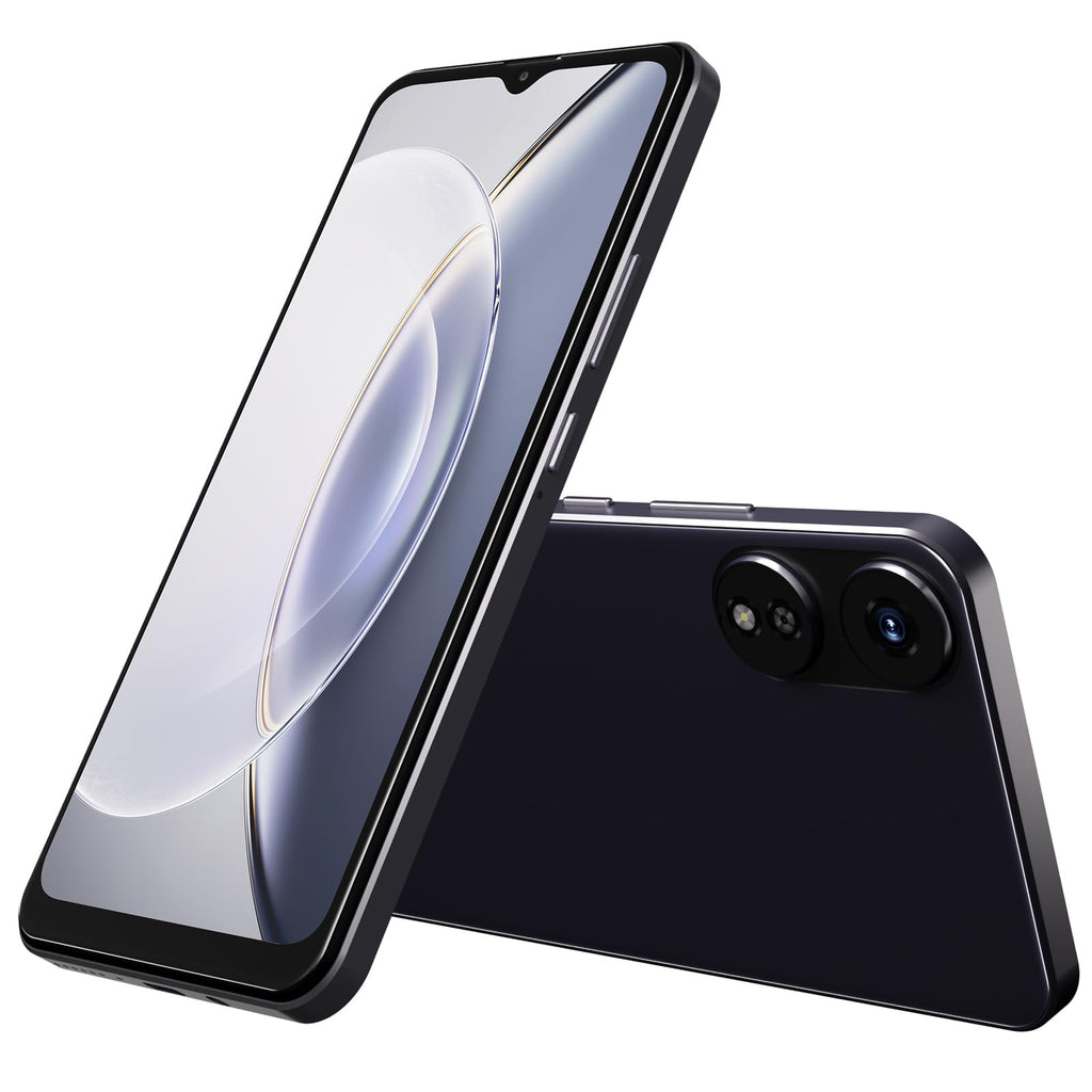 4G LTE Unlocked Cell Phone 6.5” HD+ Screen 3GB RAM Android 12 13MP Dual SIM Black Z941964