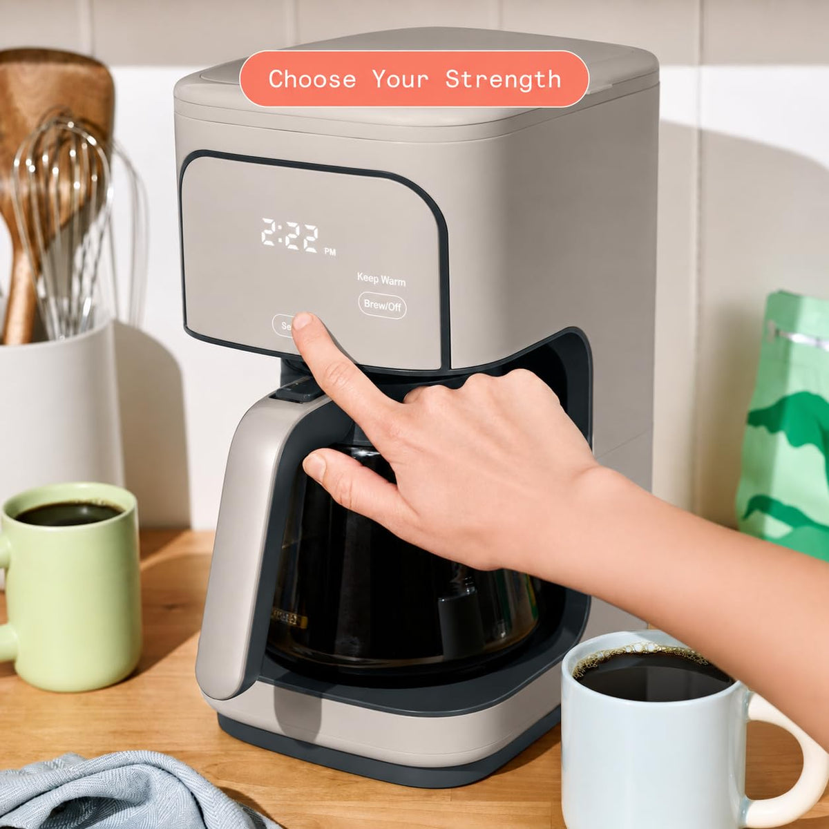 12 Cup Programmable Coffee Maker H4753