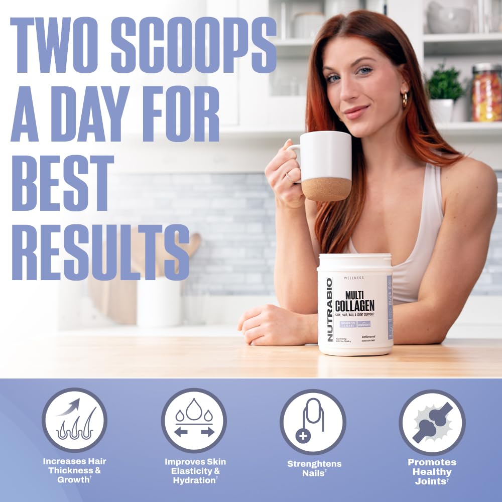 Hydrolyzed Grass-Fed Unflavored Collagen Powder 40 Servings G9596