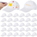Polyester Adjustable Blank Baseball Caps D353