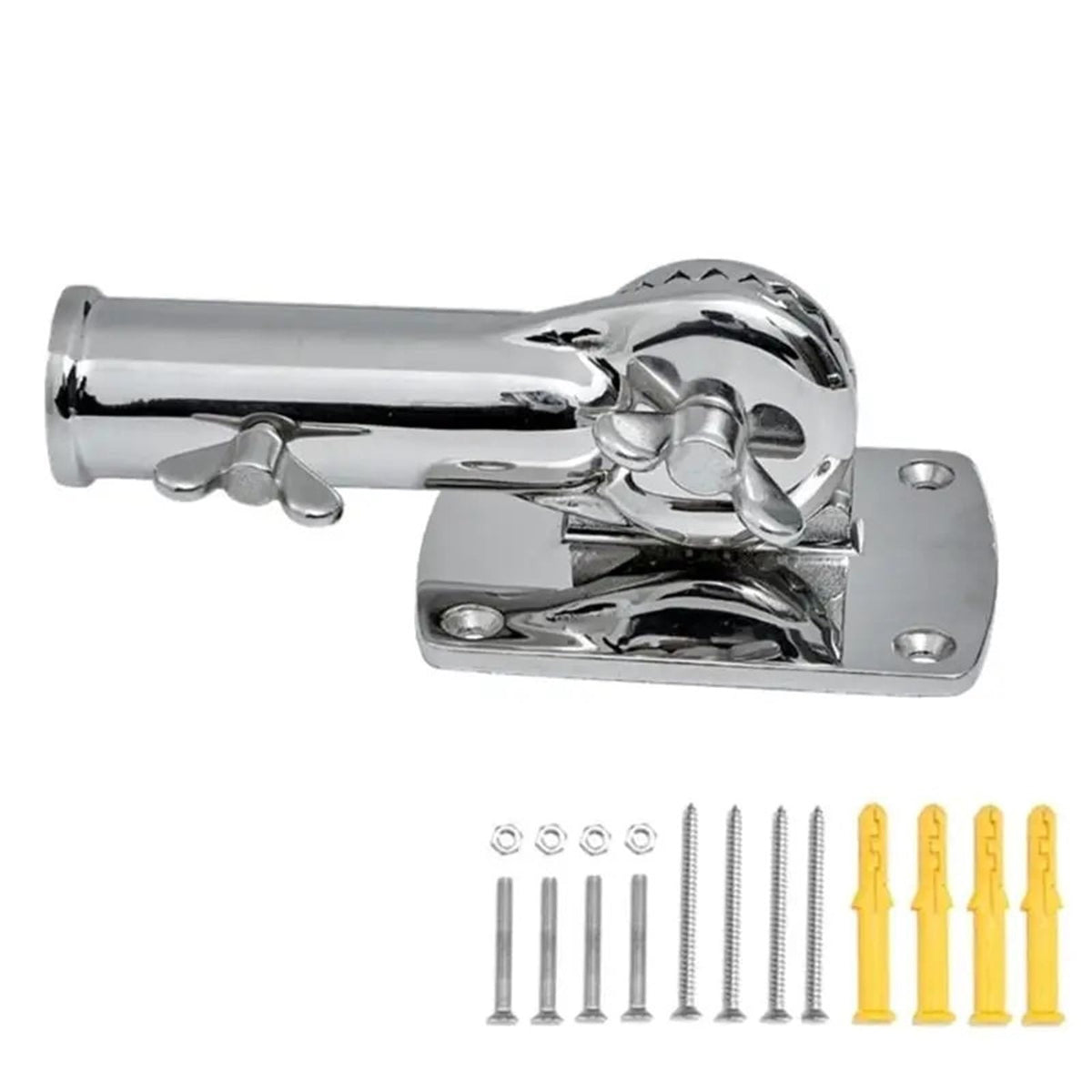 Heavy Duty Stainless Steel Adjustable Flag Pole Bracket T390