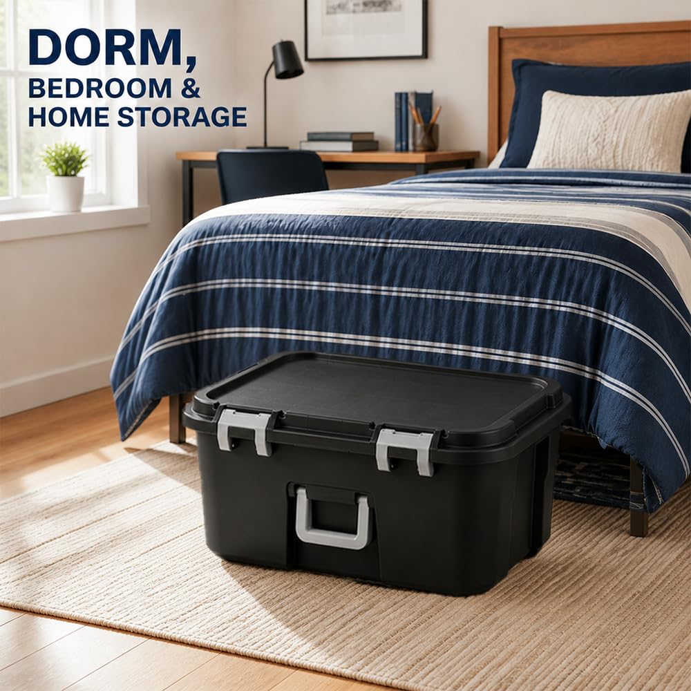 Camping Gear Storage Trunk with Wheels Q74686
