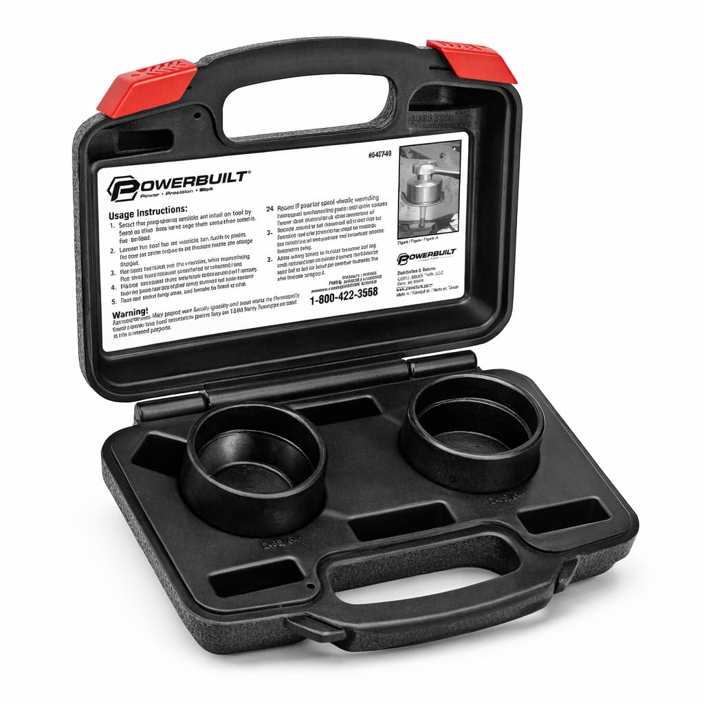 2 Piece Ball Joint Socket Set, 3/4" Drive with Storage Case Y4986