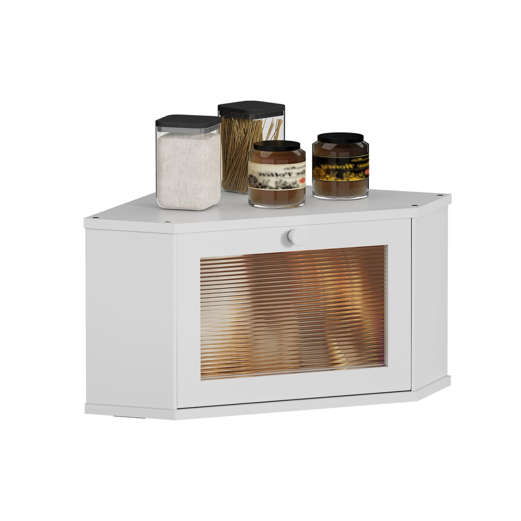 White Medium Bread Box B6771