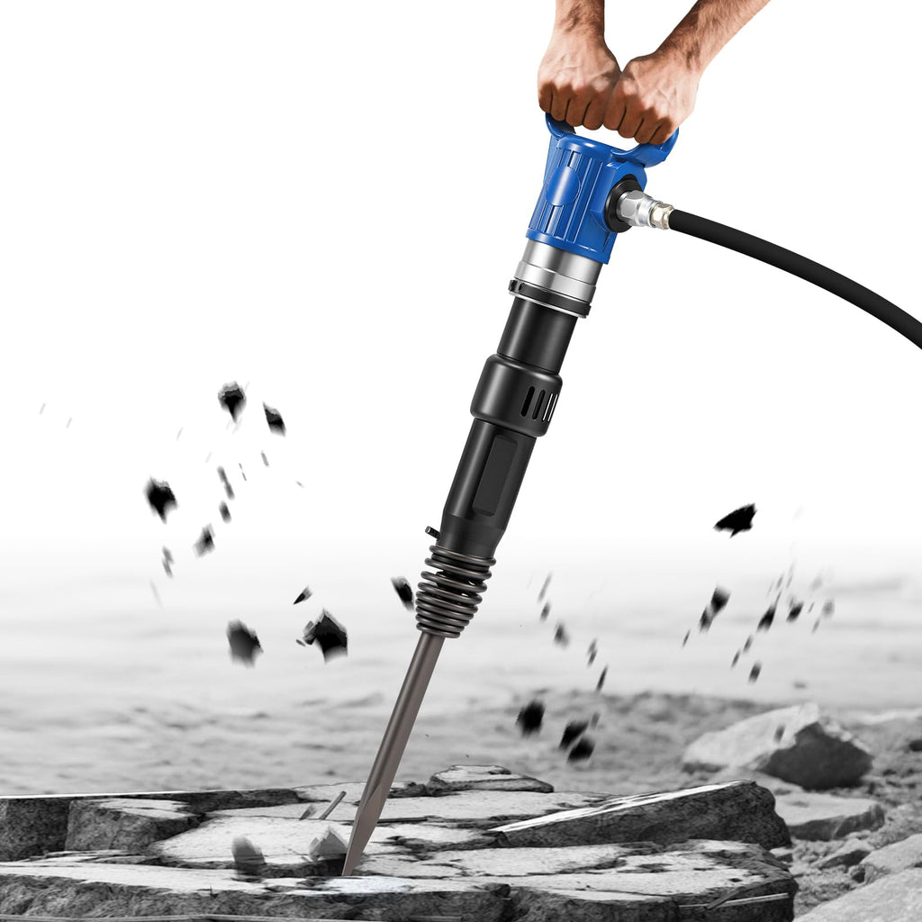 Pneumatic Hammer Shovel, 2 Heavy-Duty Air Chisels V745770