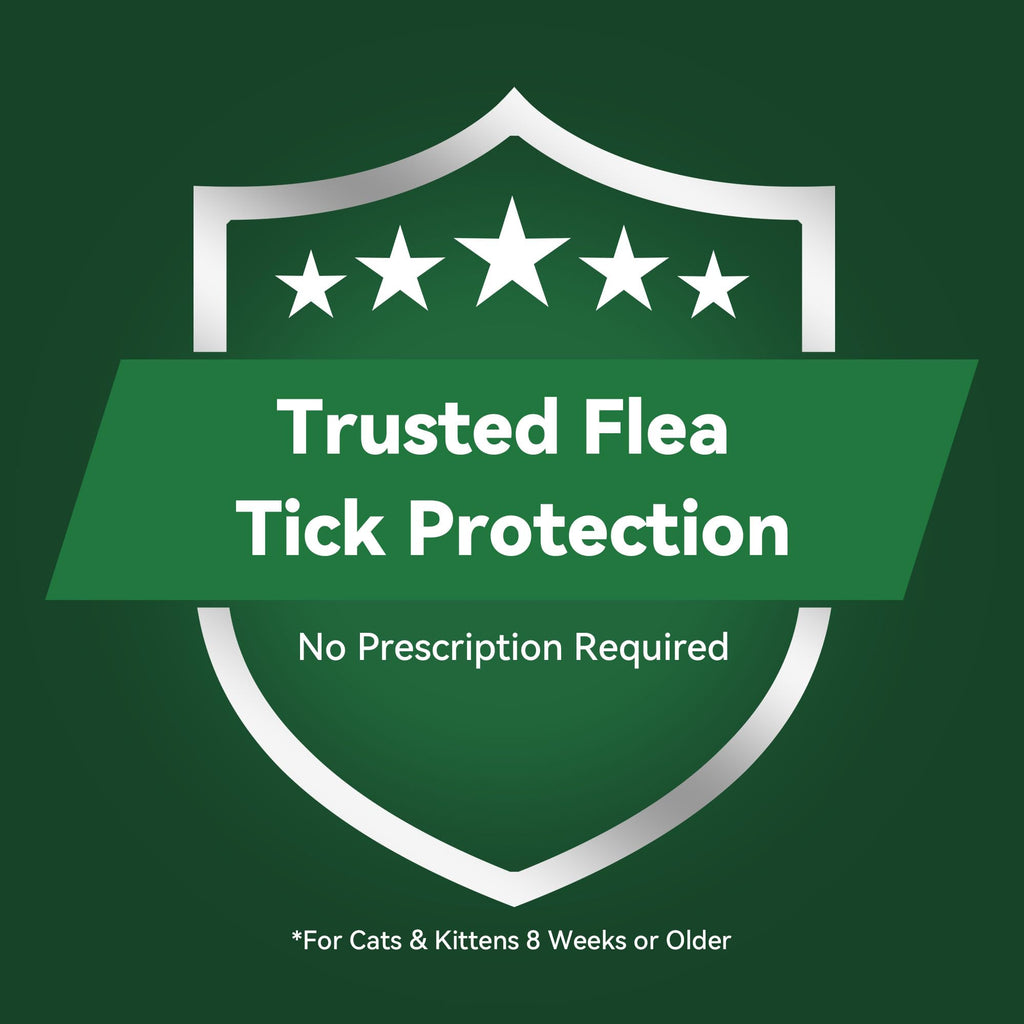 Cat Flea and Tick Treatment 6-Month Supply P36412