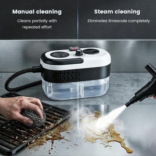 1.5L Handheld Steam Cleaner with 9pcs Accessories E844