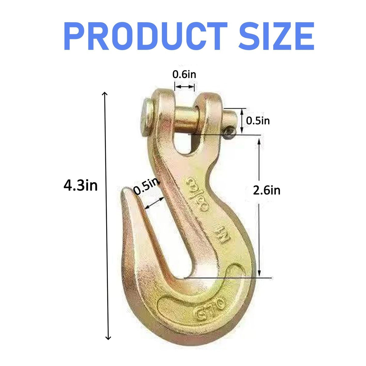 3/8" Grade 70 Clevis Grab Hook D187191