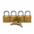 Solid Brass Padlock, 3/4 in. Wide O262211