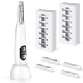3 Speeds LED Electric Dermaplaning Tool with 12 Replaceable Blades R6295