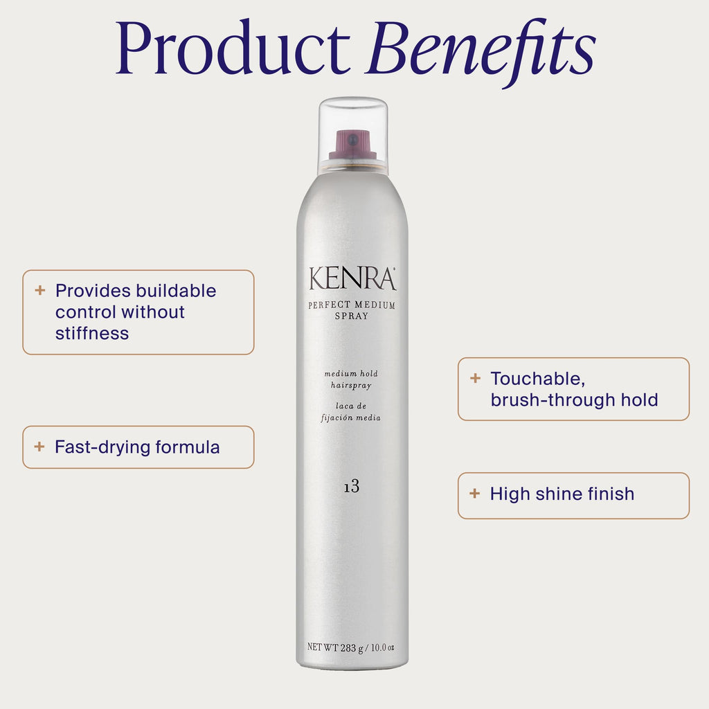 Medium Hold Fast-Drying Hair Spray W98301