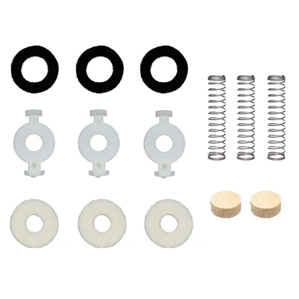 Trumpet Valve Repair Kit with Springs Felts and Cork Pads V6953
