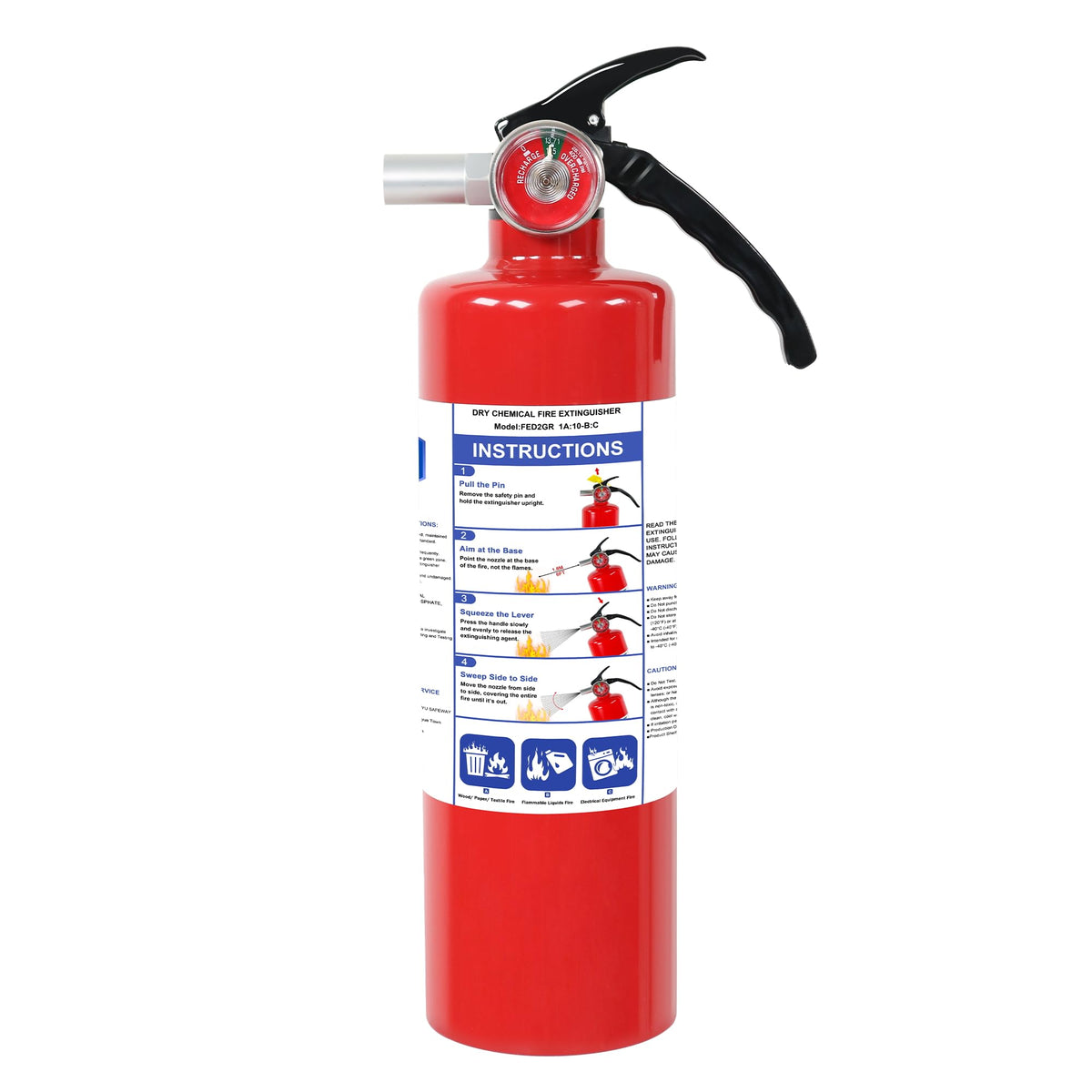 2.5lb ABC Dry Chemical Fire Extinguisher L8289