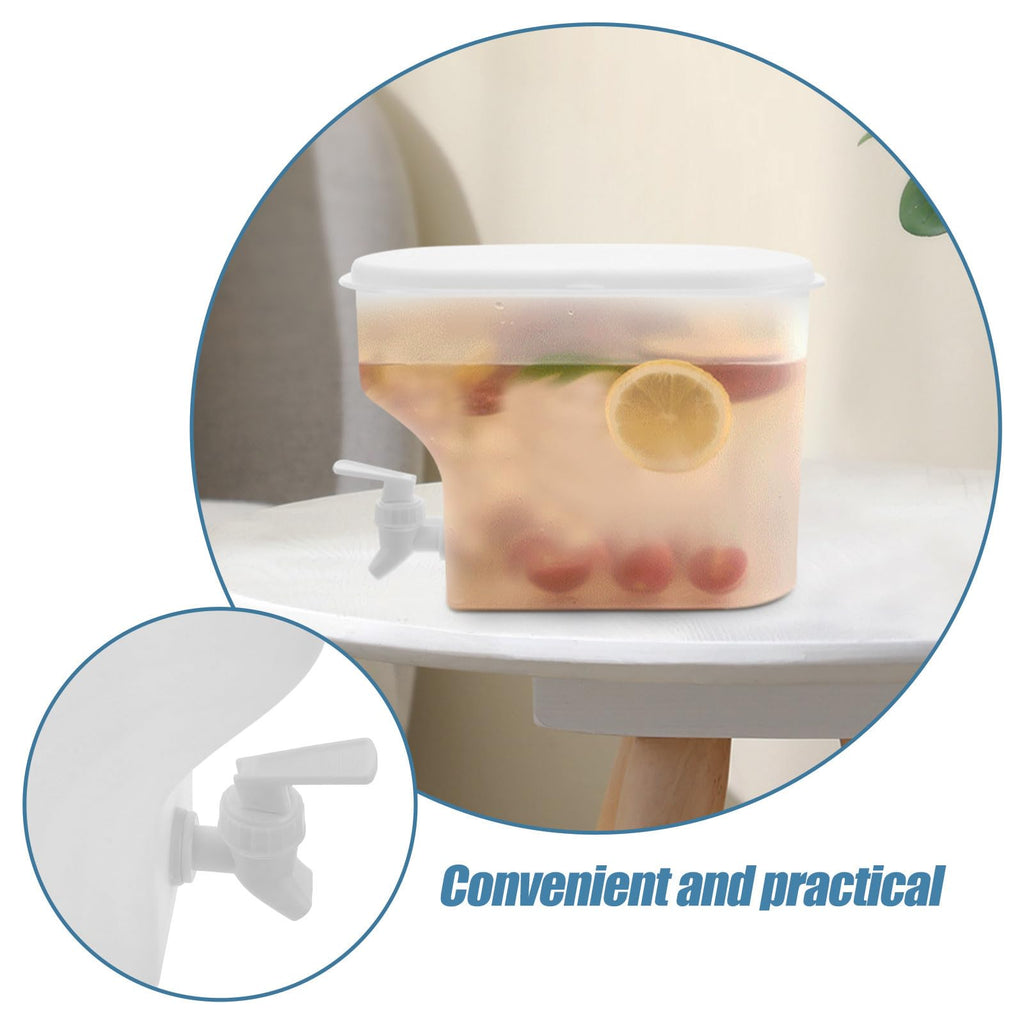 Large Capacity Refrigerator Water Jug with Faucet D381633