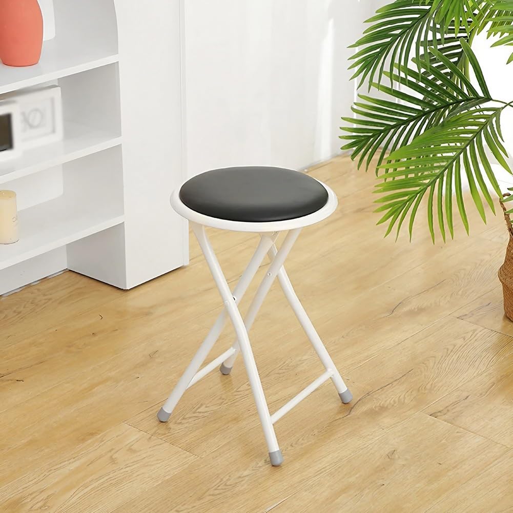 Portable Black Folding Bar Stool 18 Inch C220