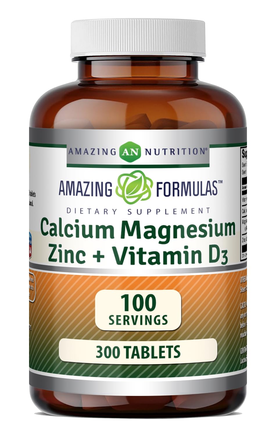 Calcium Magnesium Zinc D3 Tablets L7568