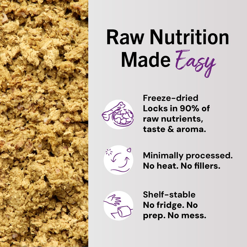 Freeze-Dried Raw Chicken Cat Food 3.5 oz S54557