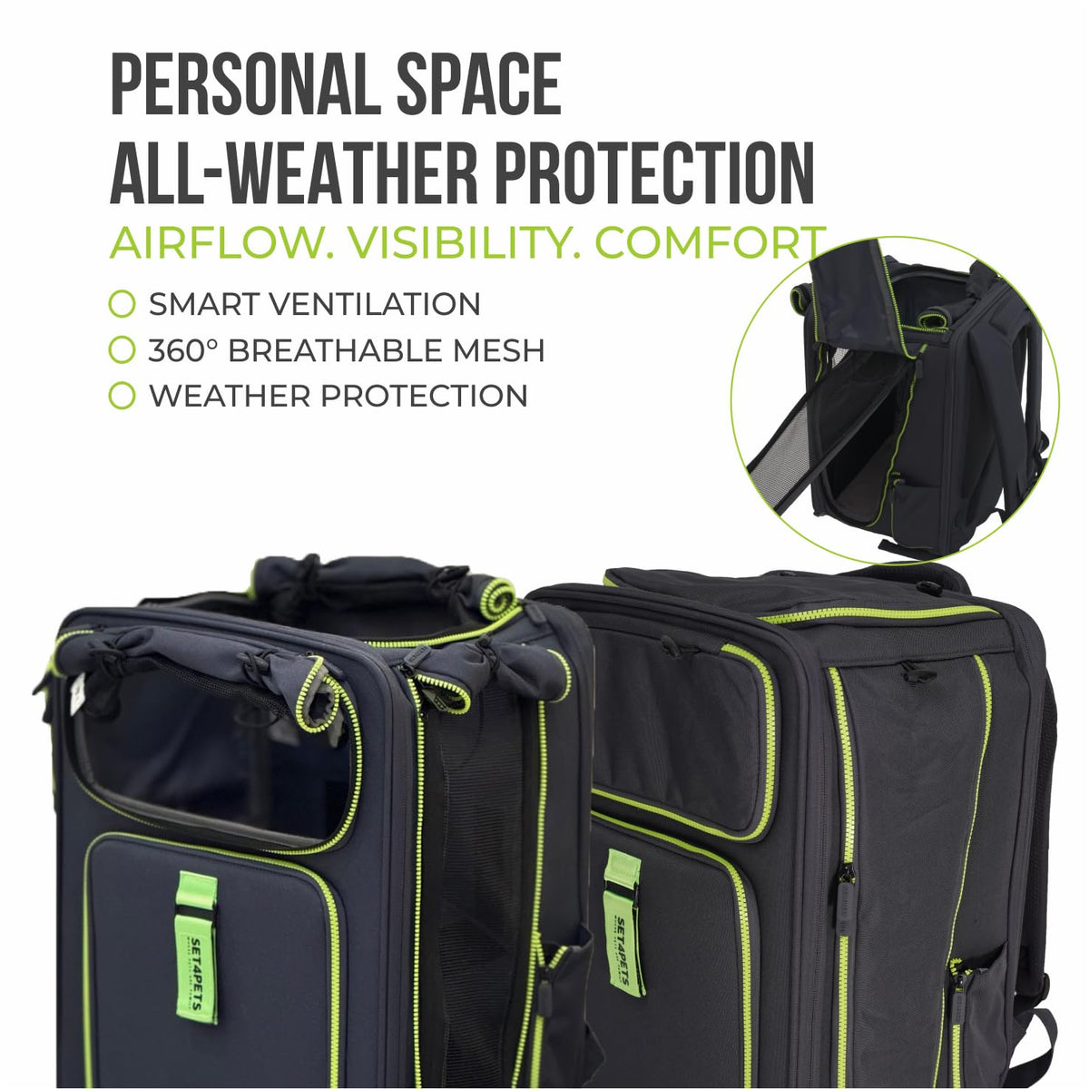 Expandable Cat Carrier Backpack Q2416