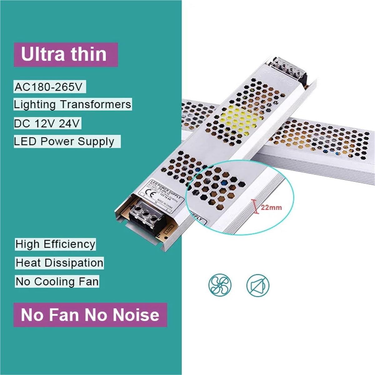 DC 12V 24V 150W LED Power Supply B2743