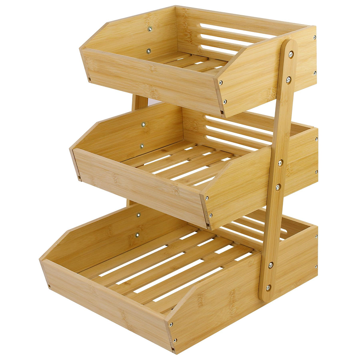 3 Tier Bamboo Fruit Basket W71691