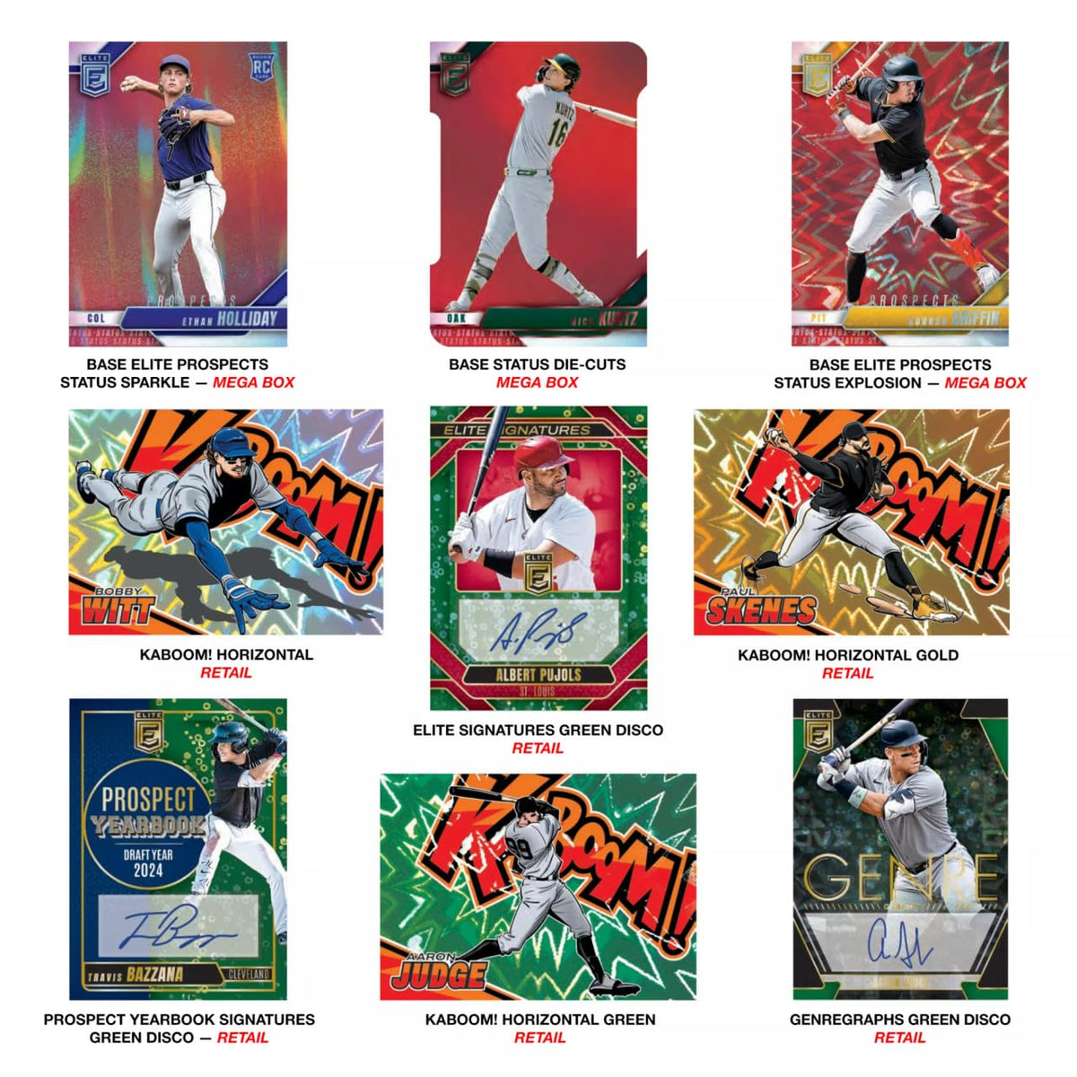 Baseball Trading Cards Mega Box N8011