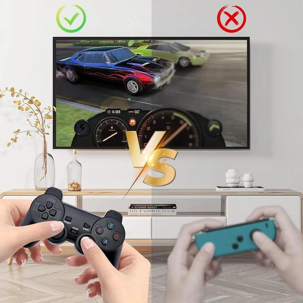 Retro Game Console with 2.4G Dual Controllers Y41093