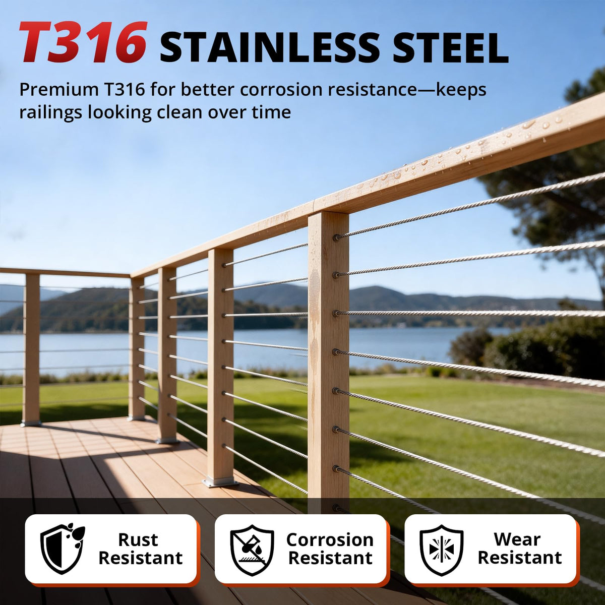 T316 Stainless Steel Cable Z8334