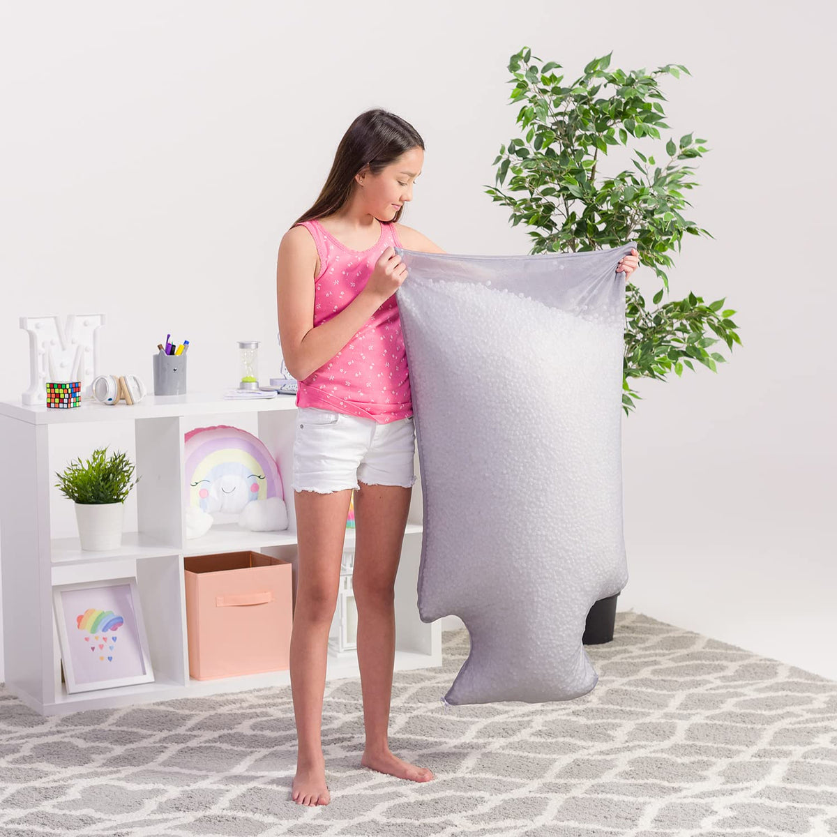 100 L White Bean Bag Refill H30716