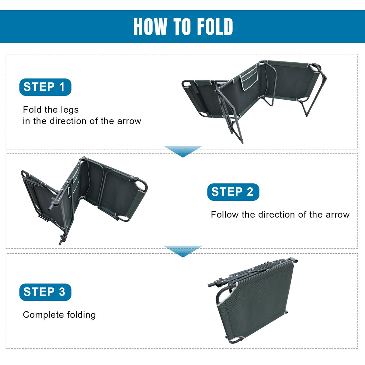 Camping Sleeping Cot H3816