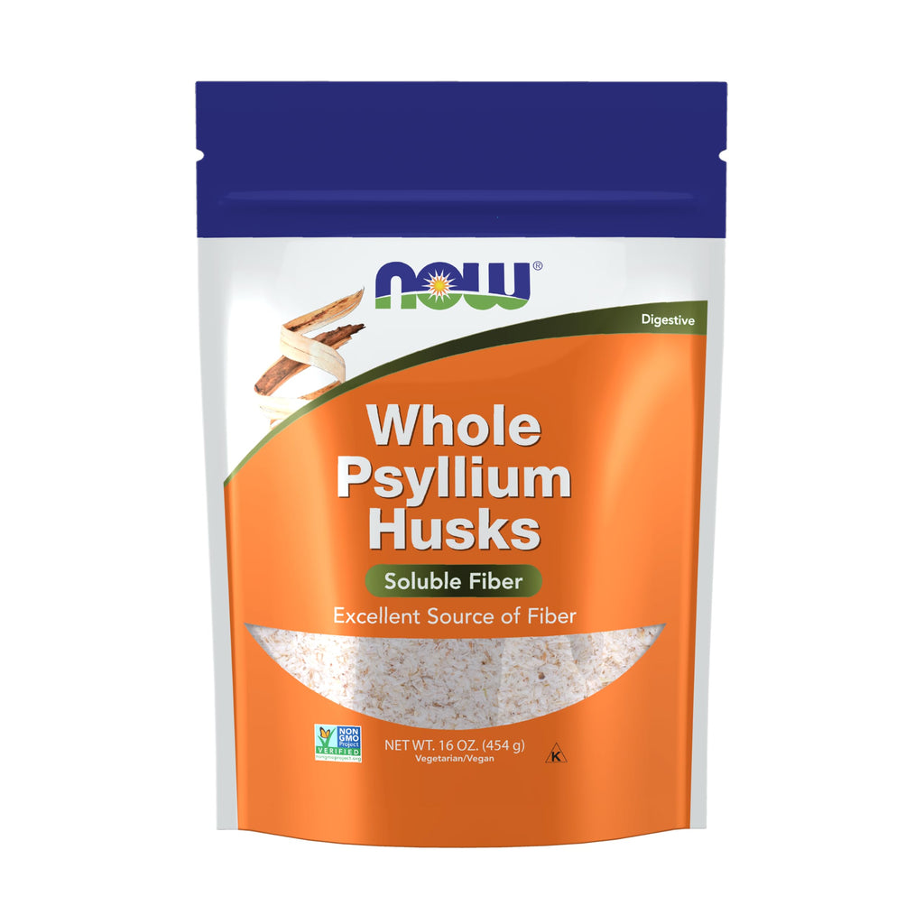 Whole Psyllium Husks Soluble Fiber 16 oz Q5780