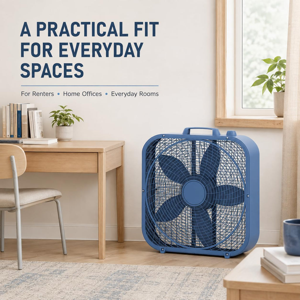 20" 3-Speed Box Fan E89072