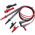 Silicone Multimeter Test Leads with Alligator Clips R2937