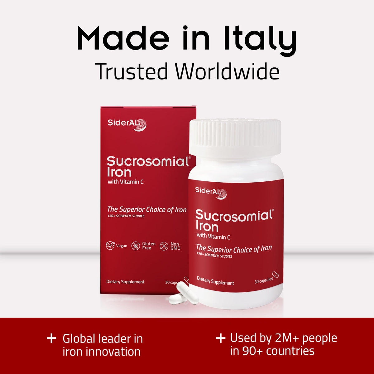 Iron Supplement with Vitamin C, 30ct O150837