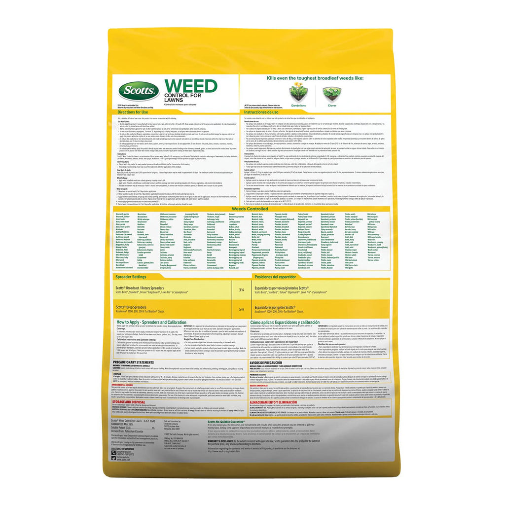 Weed Control for Lawns 14 lbs P603
