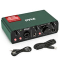 USB Audio Interface 2 Inputs 2 Outputs 48V Phantom Power Metal X3720