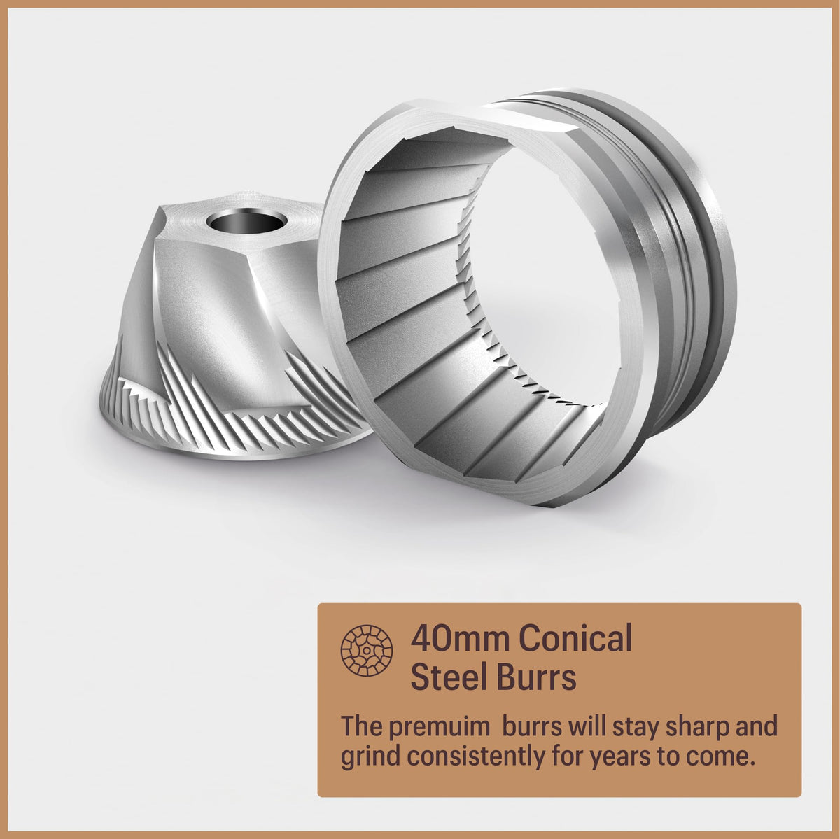 White Coffee Grinder T595