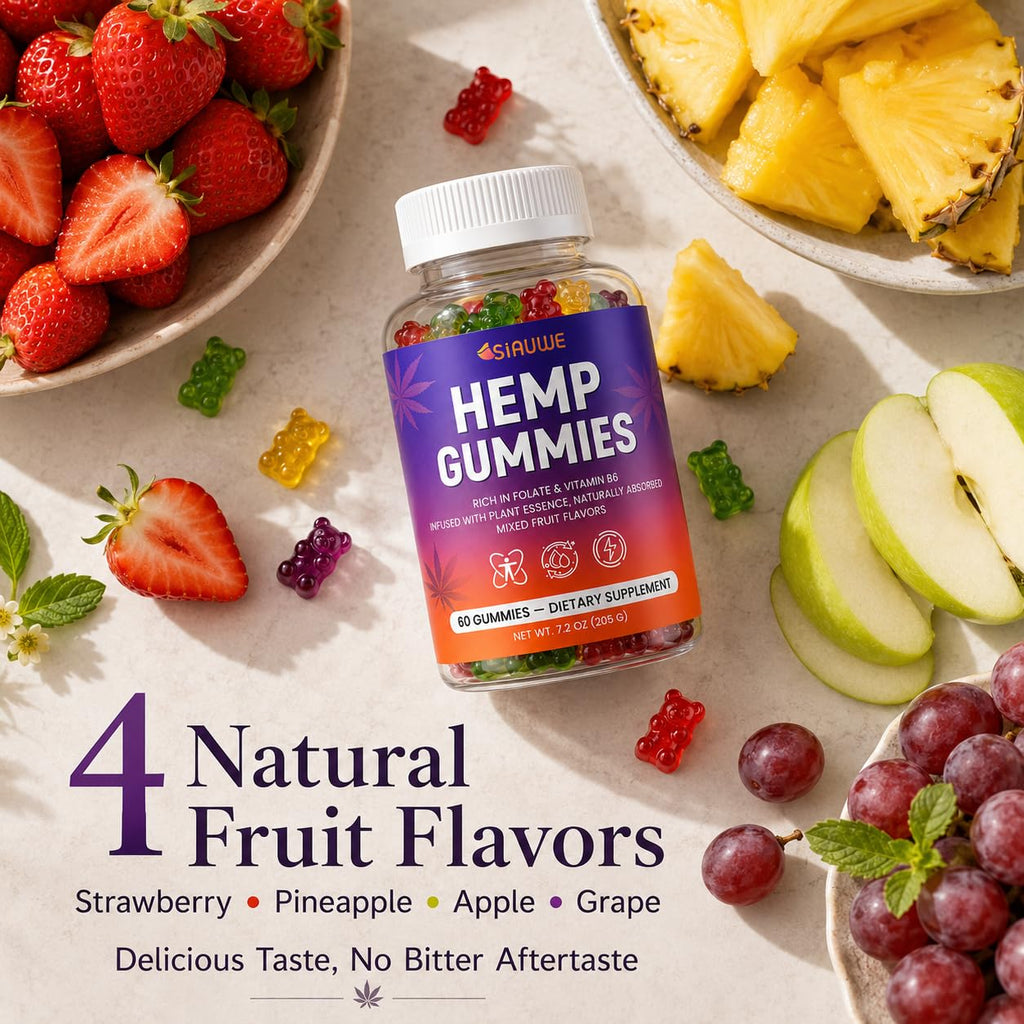 Sugar Free Hemp Gummies 60 Count C916332