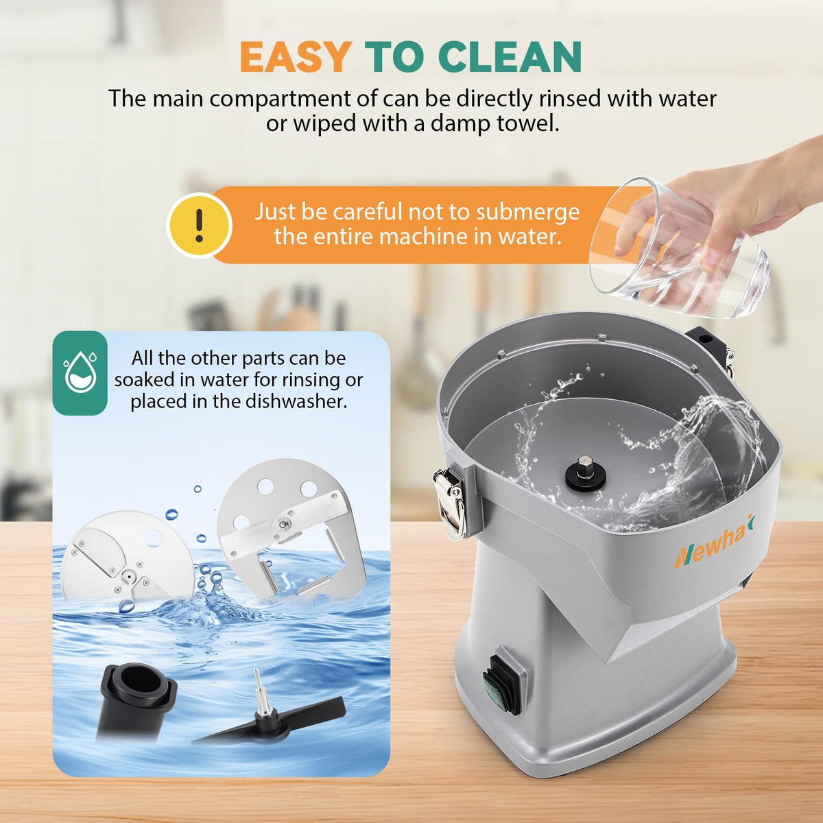 4 in 1 Electric Vegetable Chopper Dicer Slicer G48467