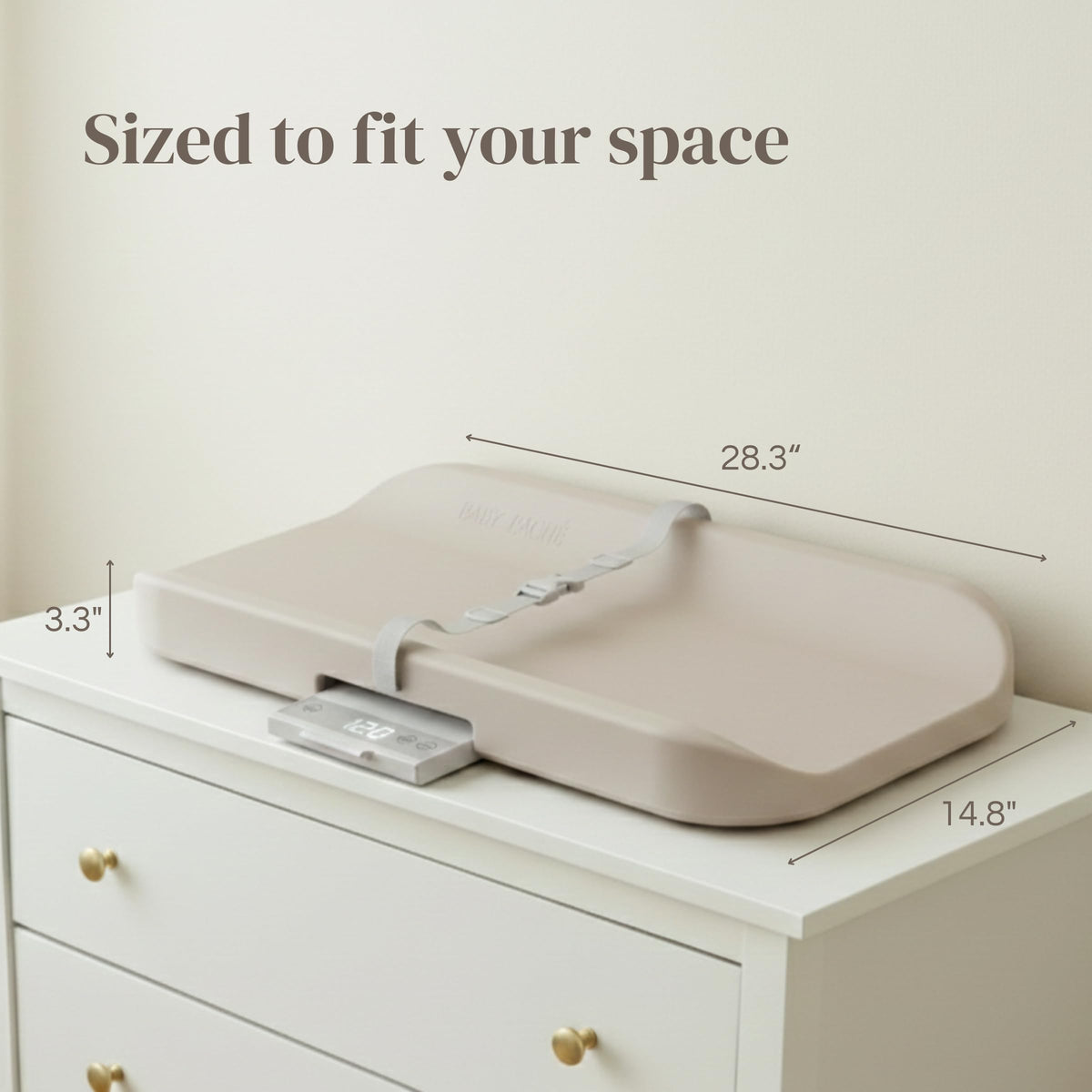 2-in-1 Baby Changing Pad with Scale G914
