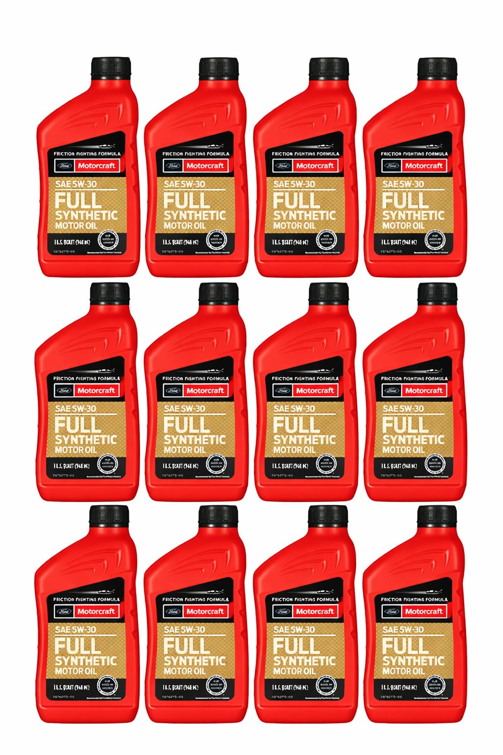 SAE 5w30 Full Synthetic Motor Oil 12 Quart Case B686