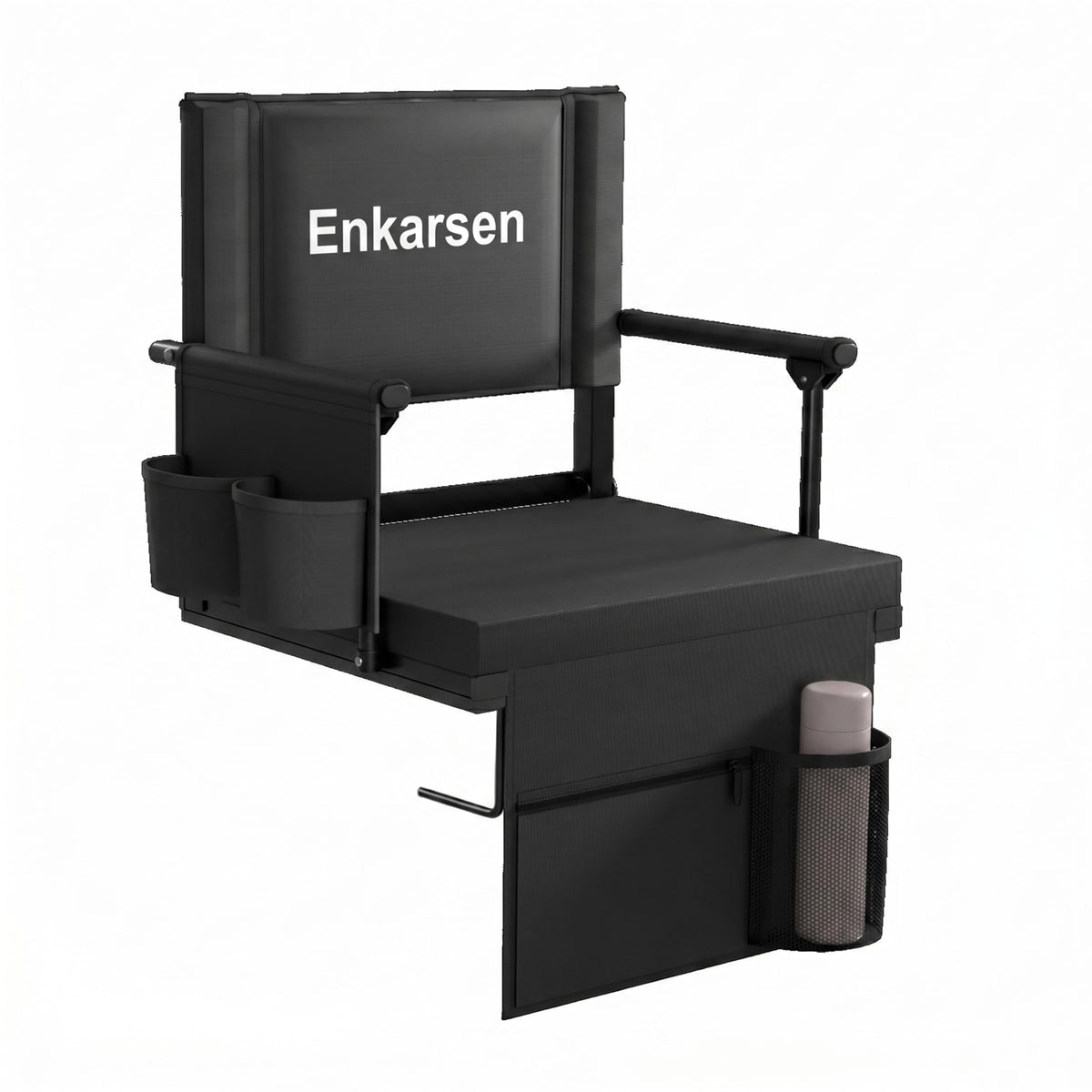 Portable Stadium Seat with Armrests & Cup Holder O52195