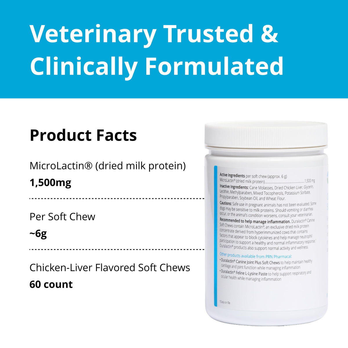 Duralactin Canine Soft Chews 60 Count C997
